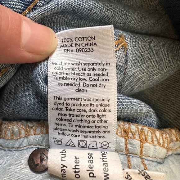 Pacsun distressed denim mini skirt - Picture 6 of 6